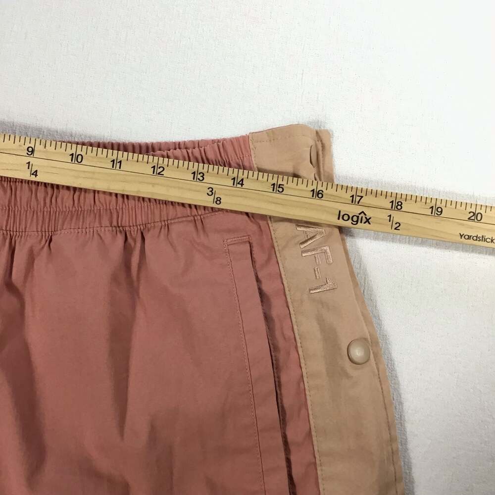 Nike Sportswear AF1 Women's Snap Track Pants Medium Red Stardust Pink Sporty - Picture 5 of 10